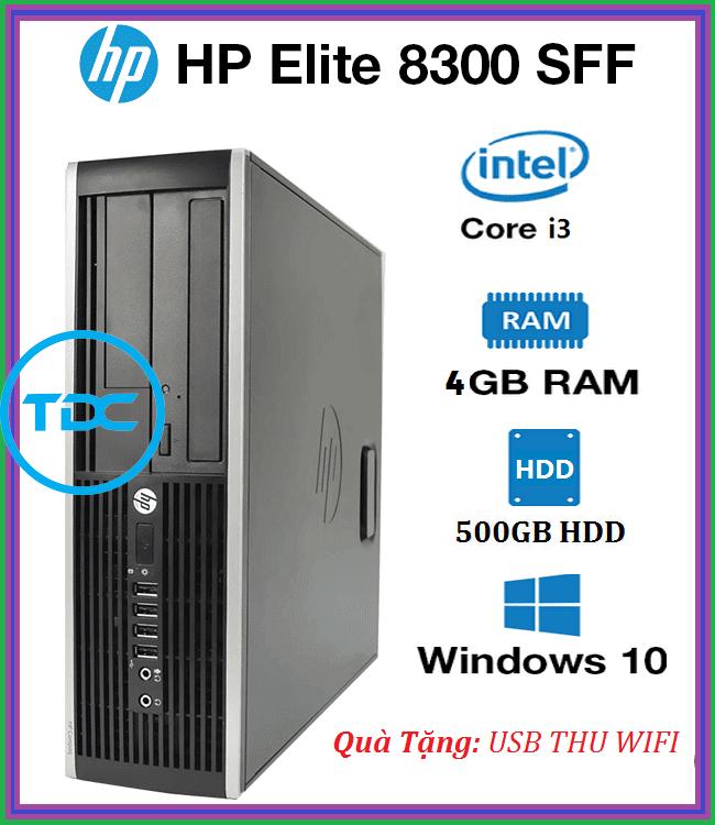 Hp compaq 8300 elite sff / intel I5 3470/ Dram3 4Gb/ HDD 500Gb cấu hình cao giá rẻ. Tặng Kèm USB WIFI