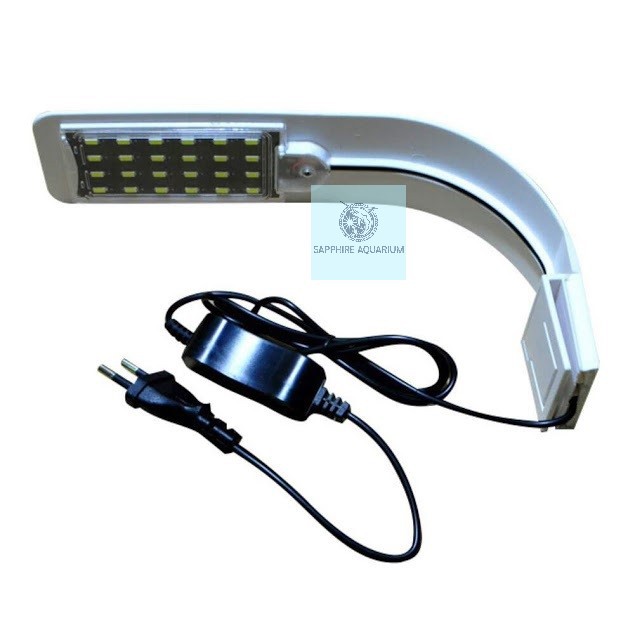 Đèn led kẹp X5 cho bể cá - màu đen