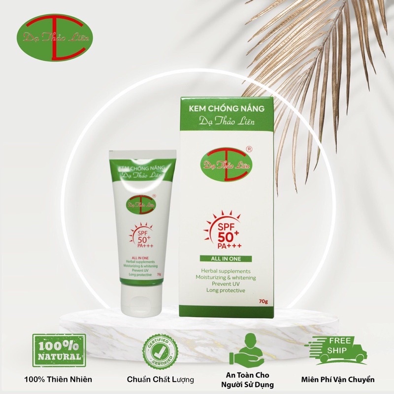 Kem Chống Nắng Dạ Thảo Liên chỉ số SPF 50+
