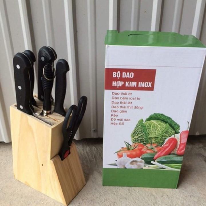 Bộ dao inox nhiều món