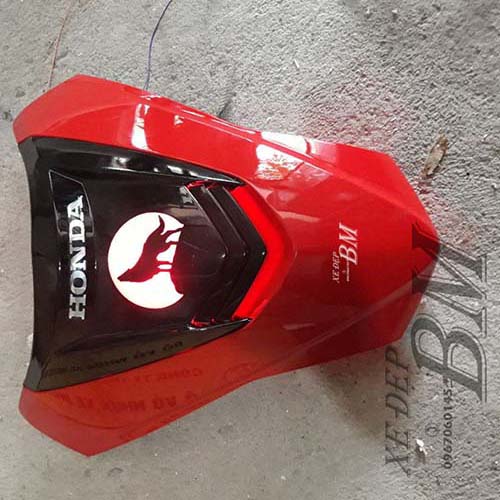 mặt nạ wave 100 đỏ độ led
