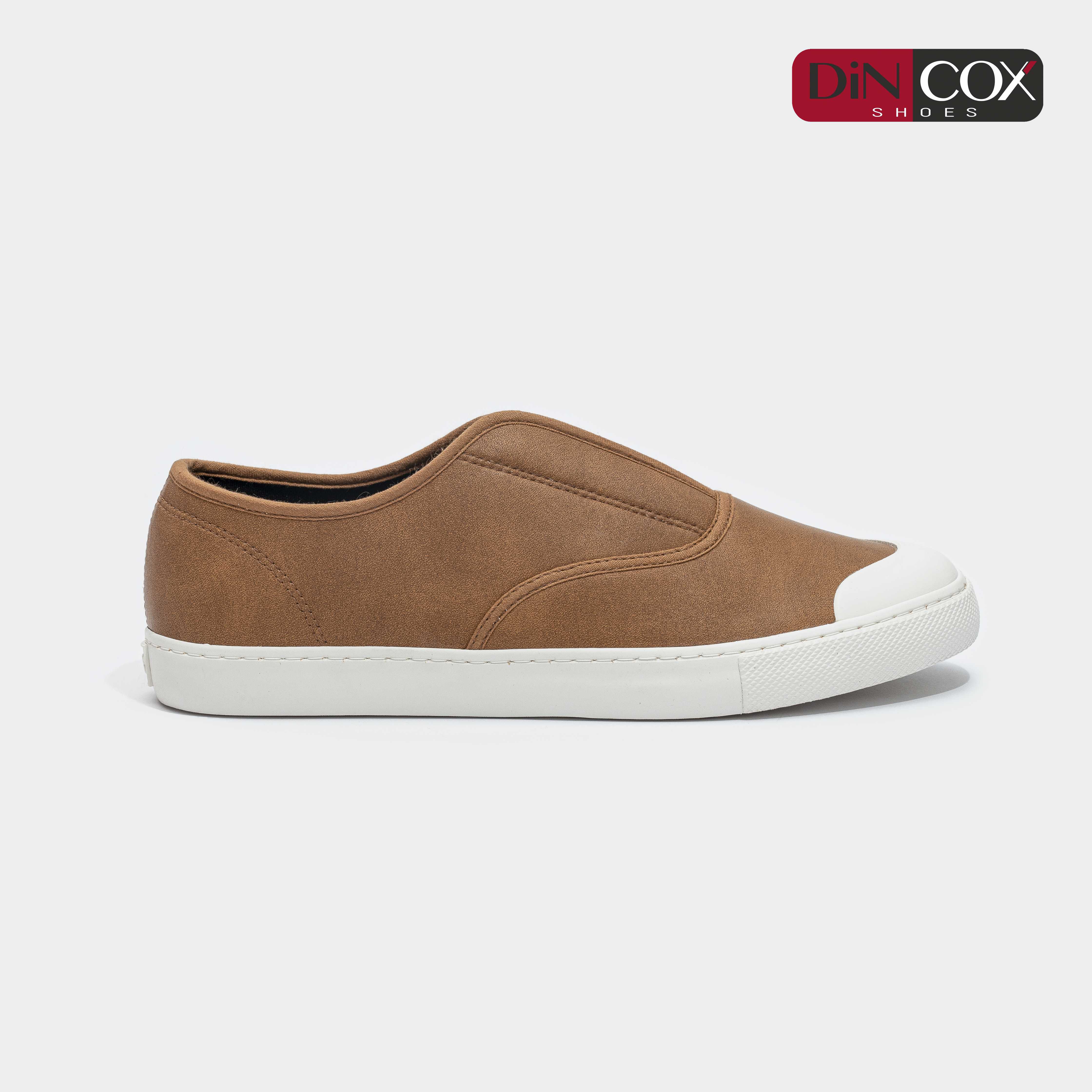 Giầy Sneaker Dincox Nam C12 Tan