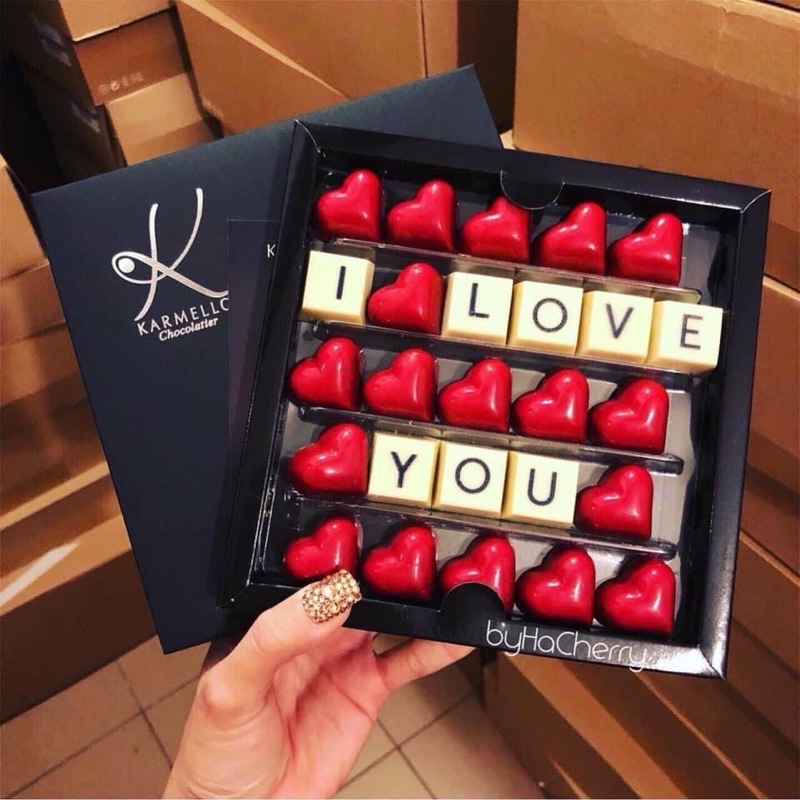 [CHOCOLATE VALENTINE] Socola Tươi Balan Karmello 30 Viên