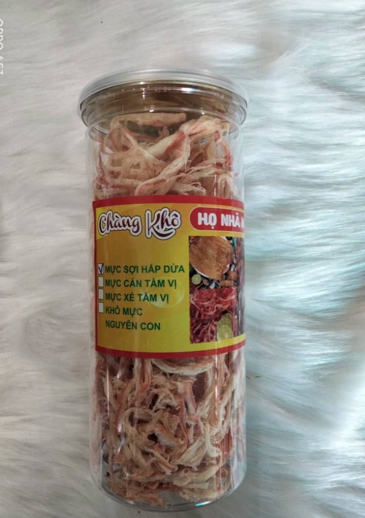 200g MỰC SỢI HẤP NƯỚC DỪA