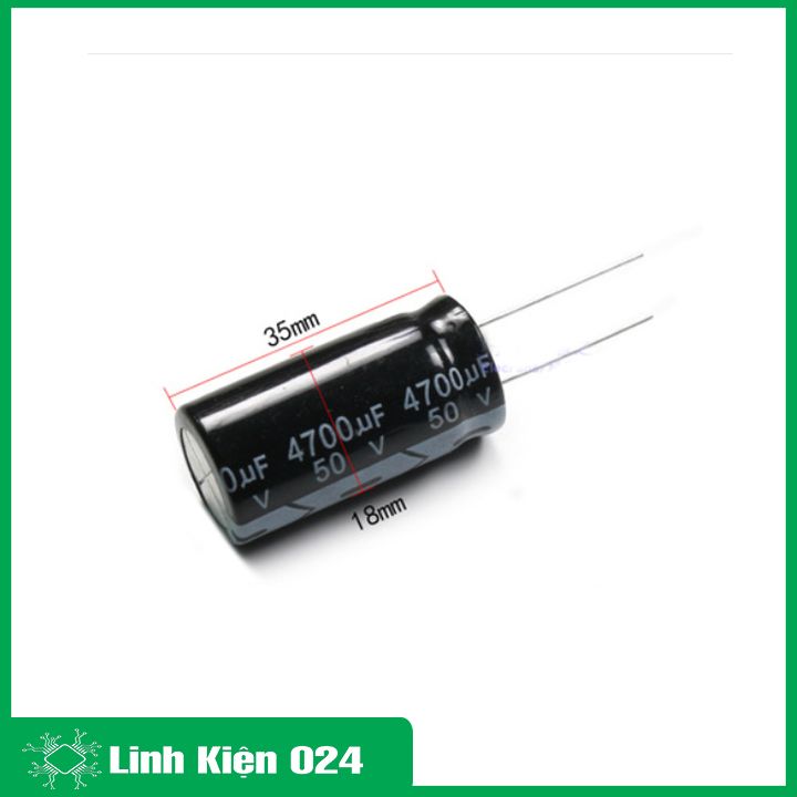 Combo 20 tụ hóa 50V, tụ điện phân cực các loại 0.1uF - 4700uF
