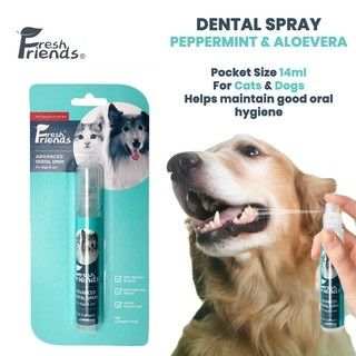 Xịt Thơm Miệng Vệ Sinh Răng Miệng Chó Mèo Fresh Friend (14ml)