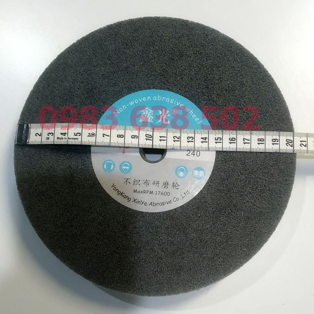 Nỉ đánh bóng đường kính 200 chiều dầy 25mm