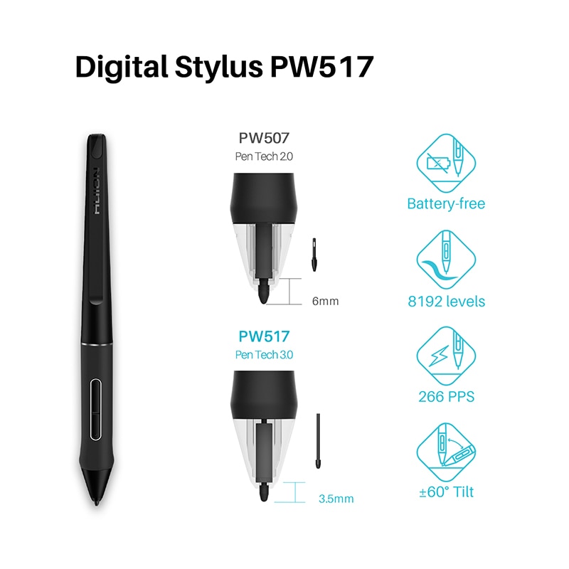 Bảng vẽ LCD Huion Kamvas Pro 24 (2.5K)