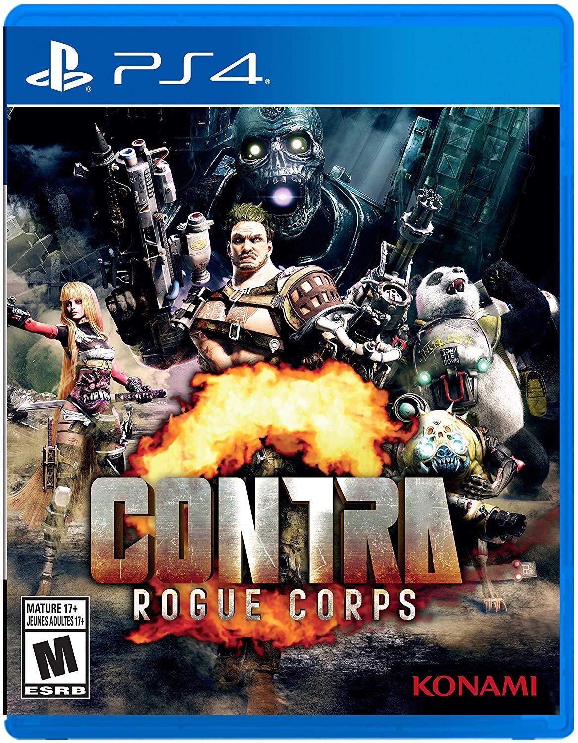 [PS4-US] Đĩa game CONTRA Rogue Corps - PlayStation 4