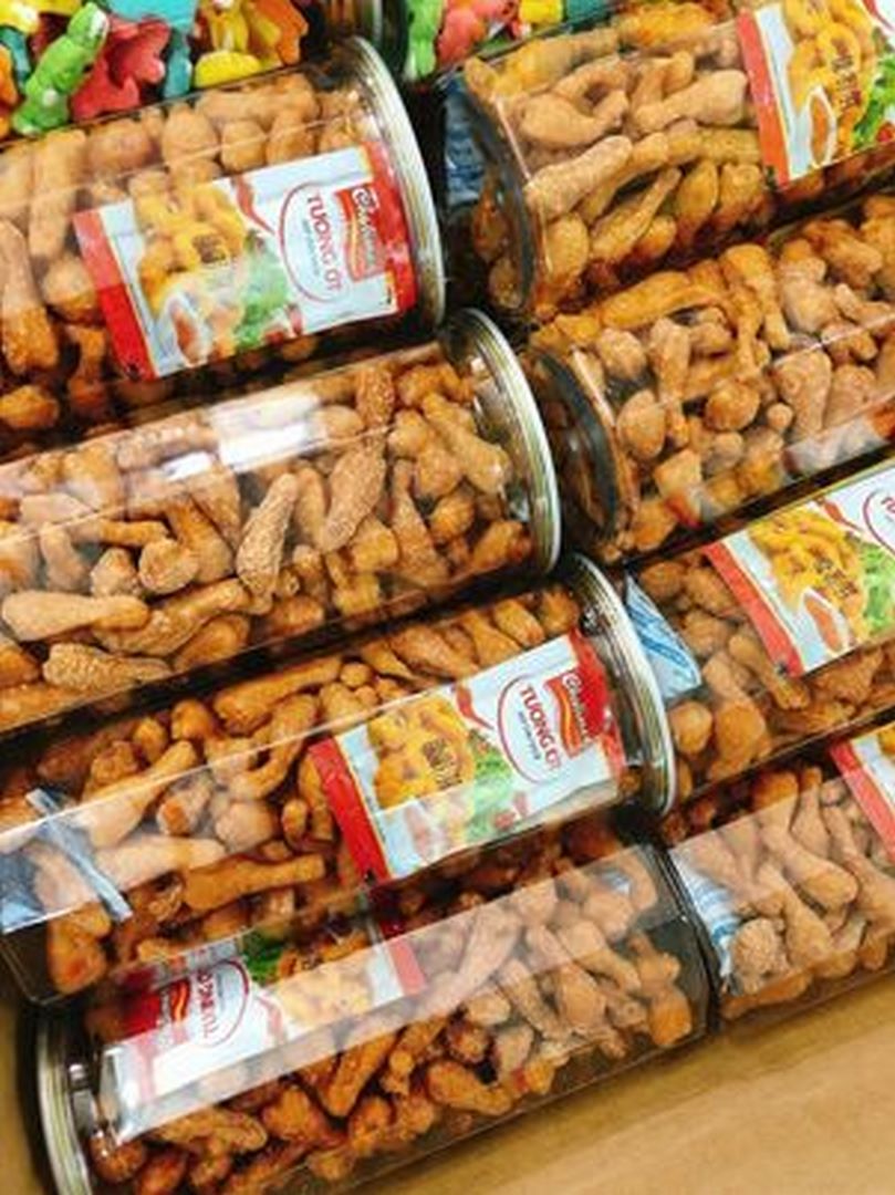 Bánh Đùi Gà Cay Lon Pet 200g