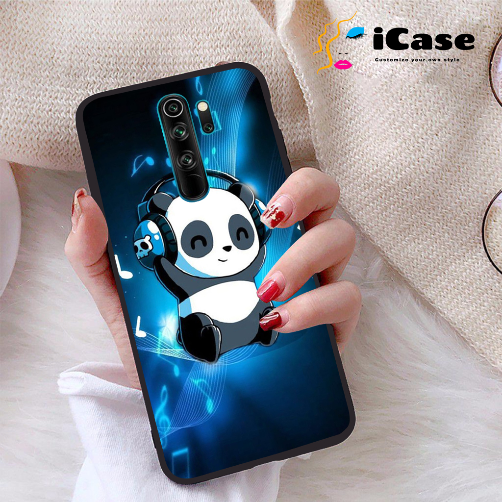 Ốp lưng Xiaomi Redmi Note 8 Pro viền dẻo TPU BST Panda