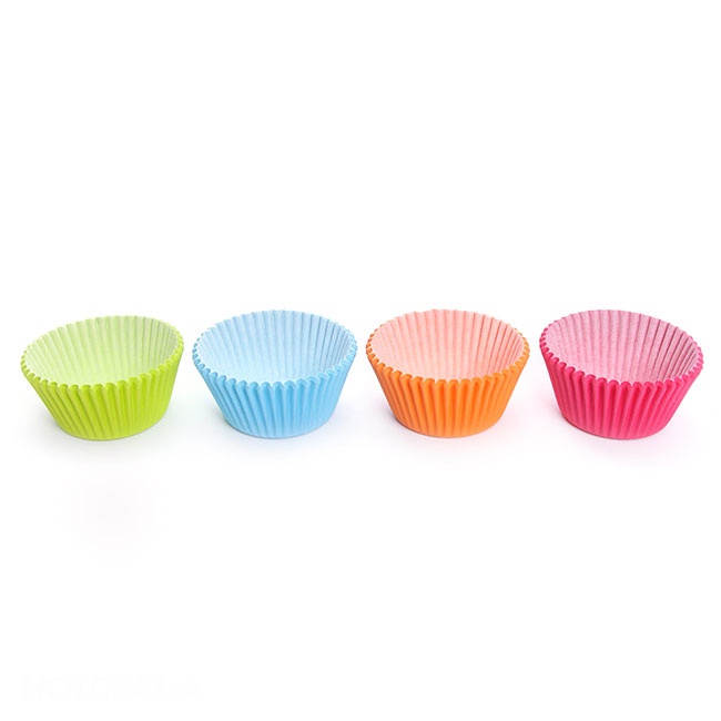 Cup Giấy Lót Nướng Bánh Cupcake/Muffin Set 100c