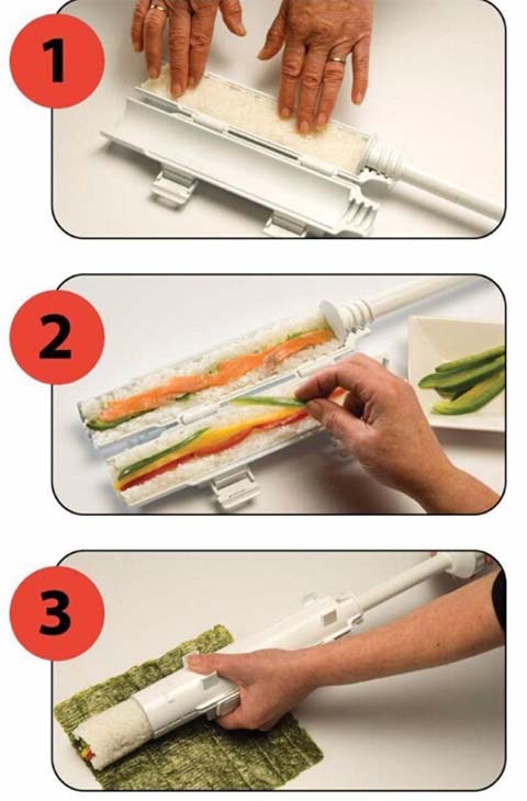 [HCM]Ống làm kimbap sushi cơm cuộn tiện lợi