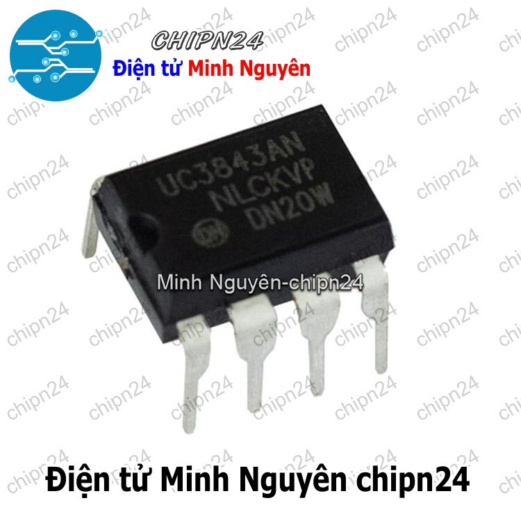 [2 con] (DIP) IC UC3843 DIP-8 (UC3843AN 3843) - HH000402