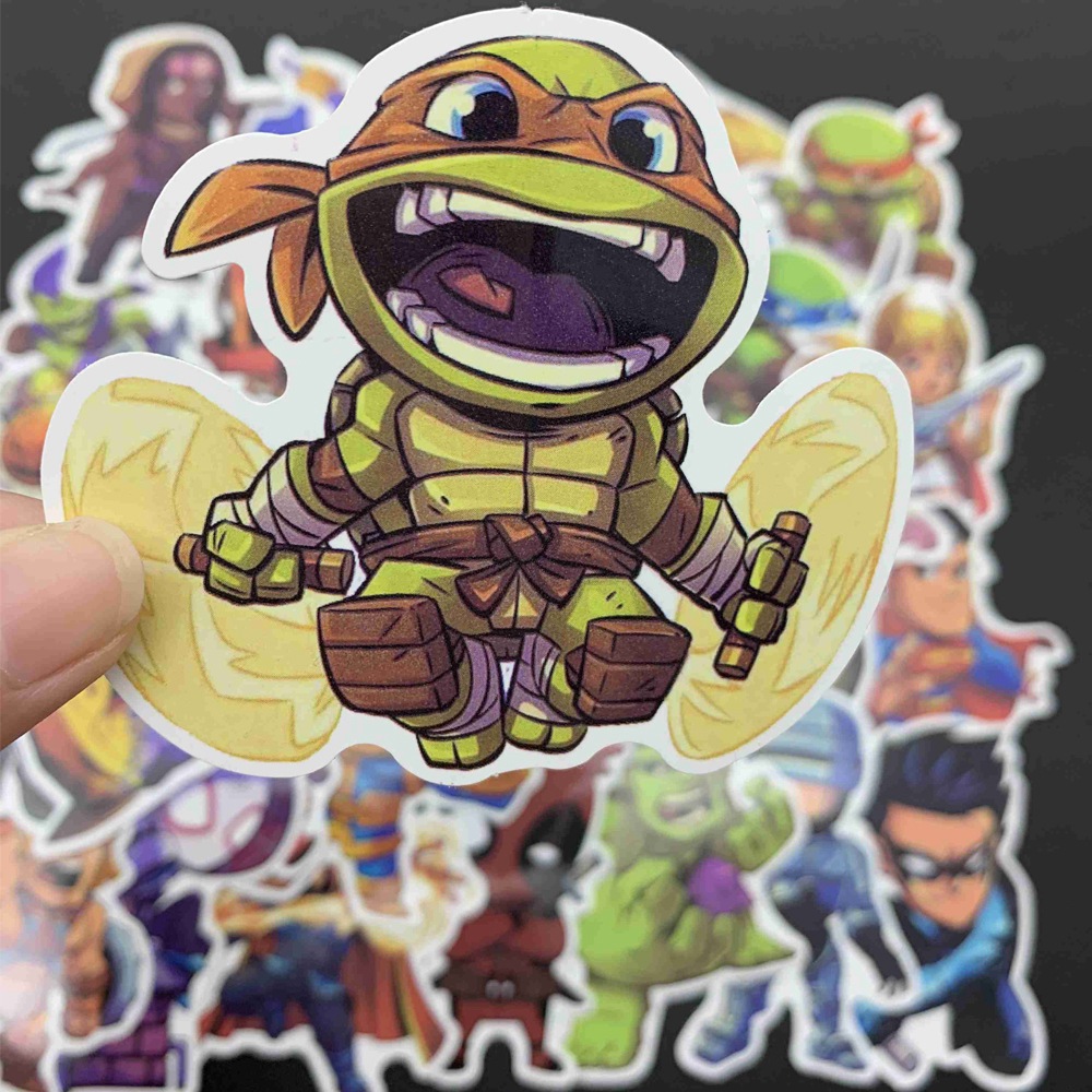 Sticker PVC Chống nước Hình dán Siêu nhân Marvel ST-018