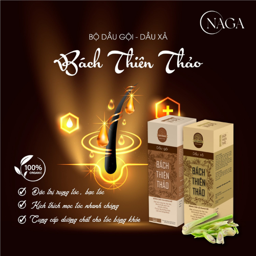 Dầu gội mọc tóc, ngăn rụng tóc Bách thiên thảo 300ml
