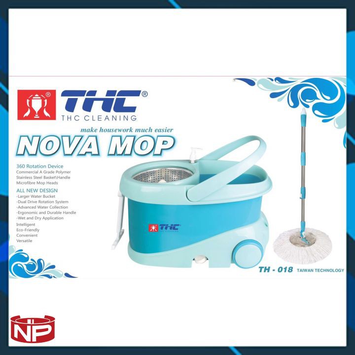 Thùng lau nhà thông minh 360 Nova Mop cao cấp