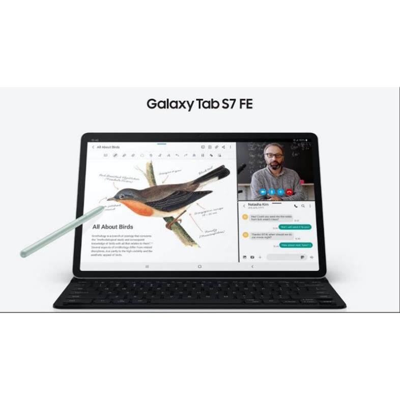 Máy tính bảng Samsung Galaxy Tab S7 FE  - Hỗ trợ mạng 5G - Hàng chính hãng