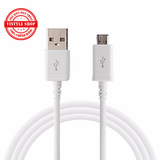 Dây Cáp Samsung Micro USB 1.5m, 1.2m - Vistyle