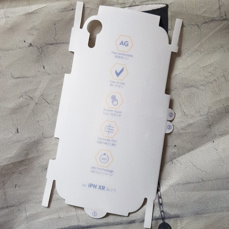 [HCM]Dán Mặt Sau PPF iPhone XR Nhám Chống Vân Tay Cao Cấp