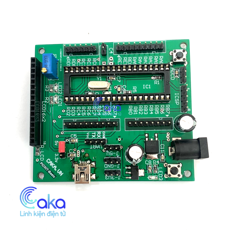 KIT PIC MINI, Kit ra chân PIC 16F877A/ 16F887/ 18F4550