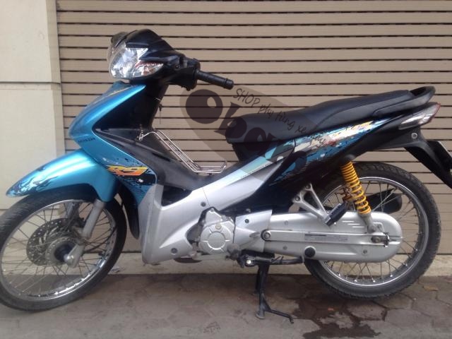 [TẶNG TEM] WOA WOA -Bộ dàn áo nhựa ABS nguyên sinh  xe WAVE S110 - RS110 - xanh  ngọc - có TẶNG THÊM BỘ TEM xịn