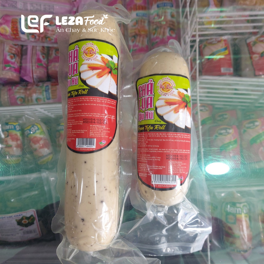 Chả lụa đậu hũ chay âu lạc 250g/ 400g tiệt trùng