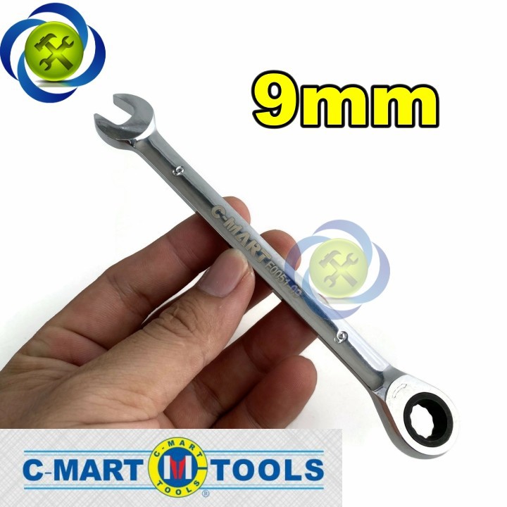 Cờ lê vòng miệng tự động c-mart f0051-09 9mm