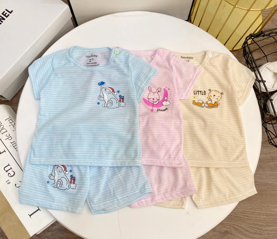 [HCM]Set bộ bé gái - Bộ Noubaby sơ sinh