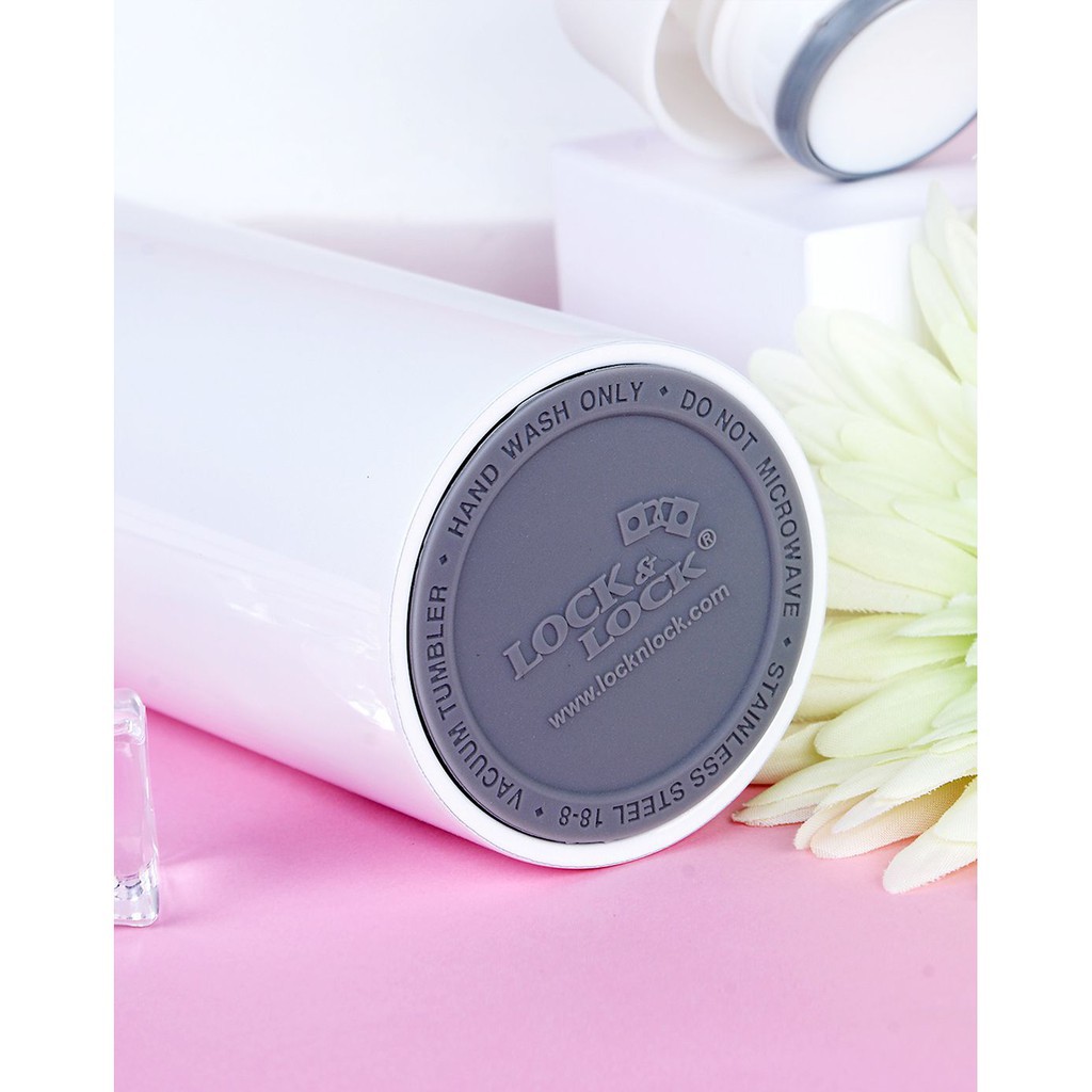[HCM]Bình giữ nhiệt Lock&Lock Feather Light 450ml LHC4131WB