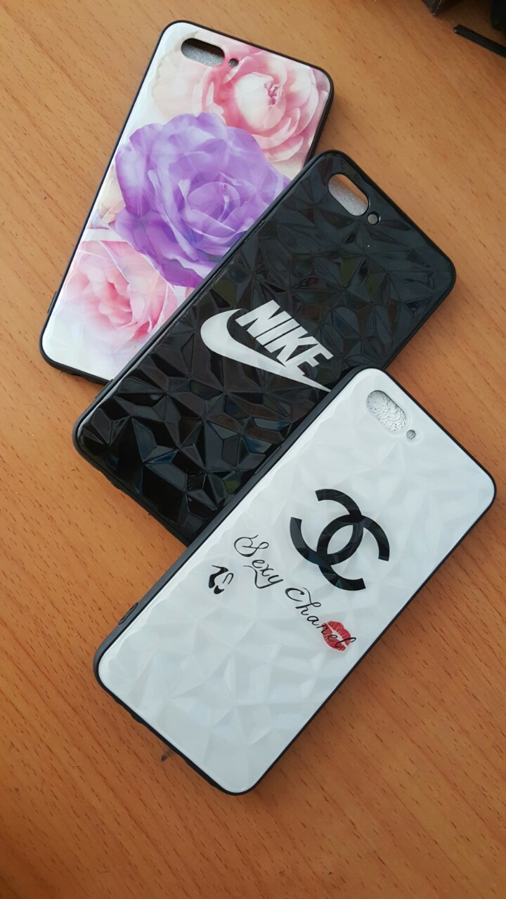Ốp lưng Oppo A3s/A5/Realme C1 - 3D vân kim cương