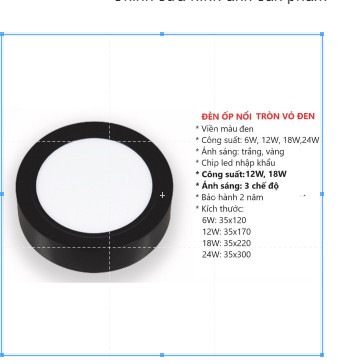 Đèn ốp trần led gắn nổi,đèn ốp cao cấp 12w, 18w, 24w vuông/ tròn- 1 chế độ màu và 3 chế độ màu