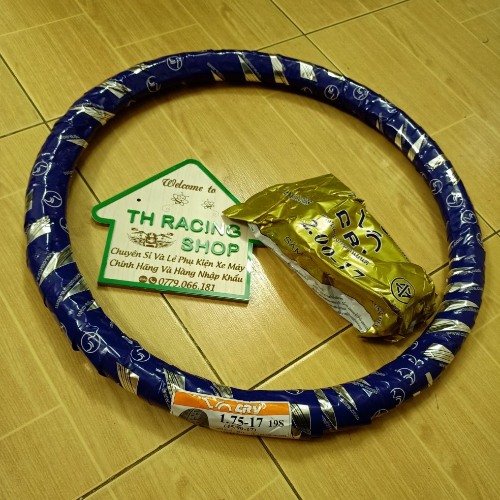 1 CÁI VỎ CRV THÁI SIZE 45/90-17 KÈM RUỘT SẢN PHẨM MỚI Y NHƯ HÌNH ẢNH GẮN VỪA CÁC DÒNG XE MÁY SẢN PHẨM CHẤT LƯỢNG NHANH TAY MUA NGAY GIAN HÀNG UY TÍN