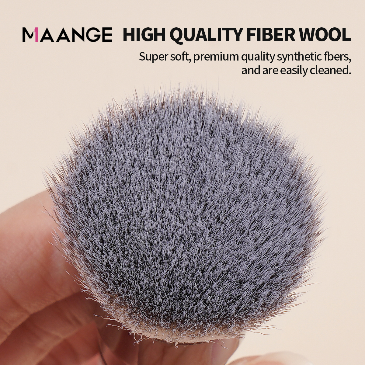 Bộ 3 Cọ Trang Điểm MAANGE Cọ Mắt, Phủ, Nền