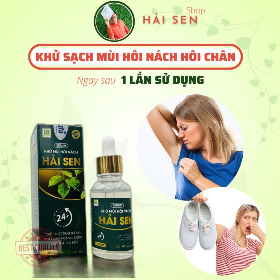 Serum Khử Mùi Hôi Nách Hải Sen 30ml