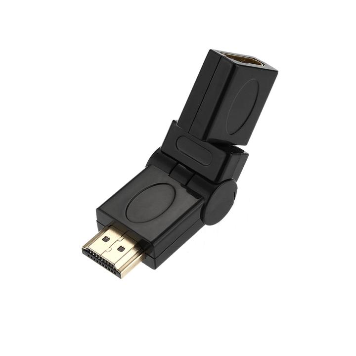 Đầu đổi góc HDMI xoay 180 độ