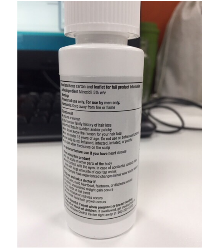 Minoxidil Kirkland 5% Minoxidil với giọt miễn phí (60ml mỗi chai)