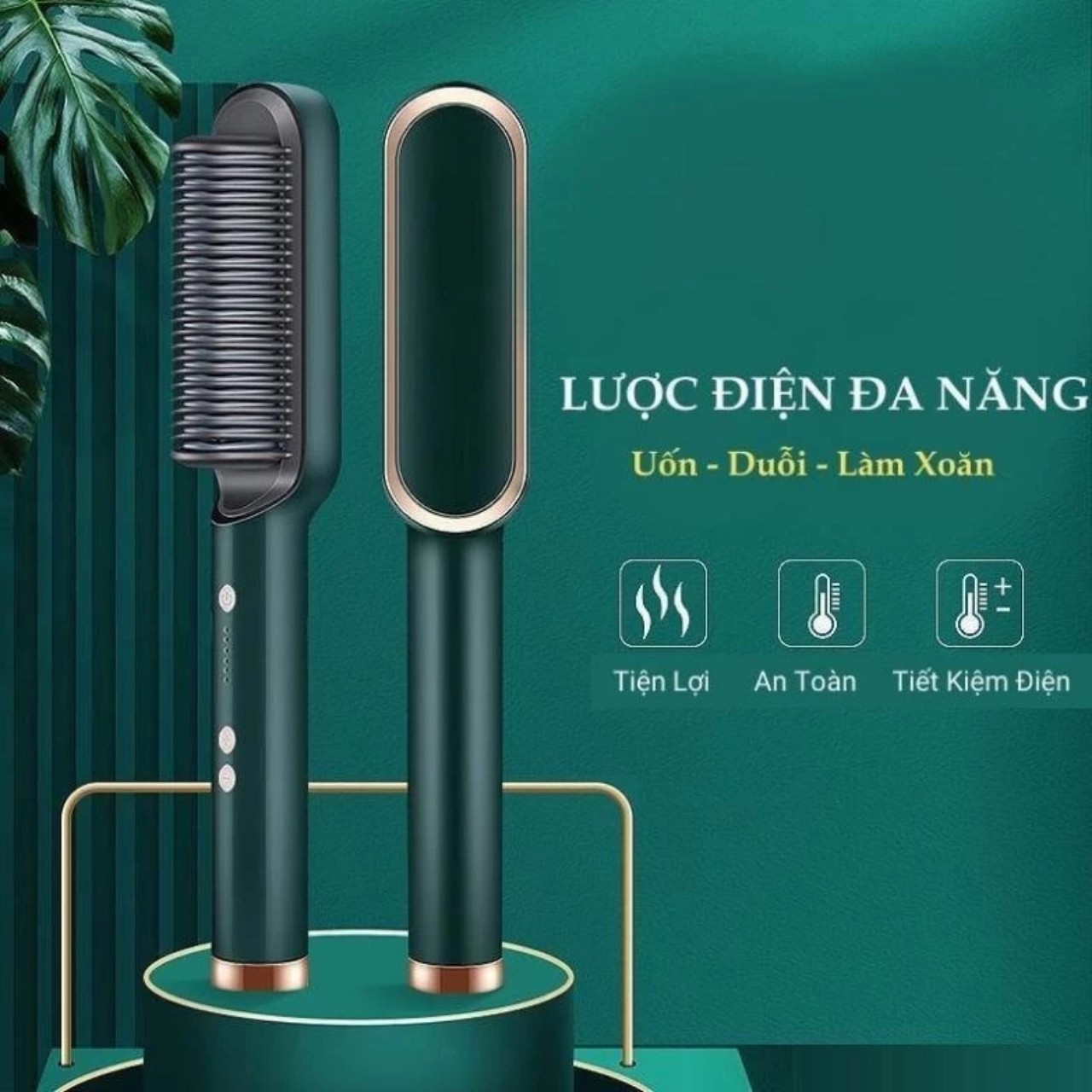 [FREESHIP] Lược Điện Chải Thẳng Tóc Thế Hệ Mới 0035