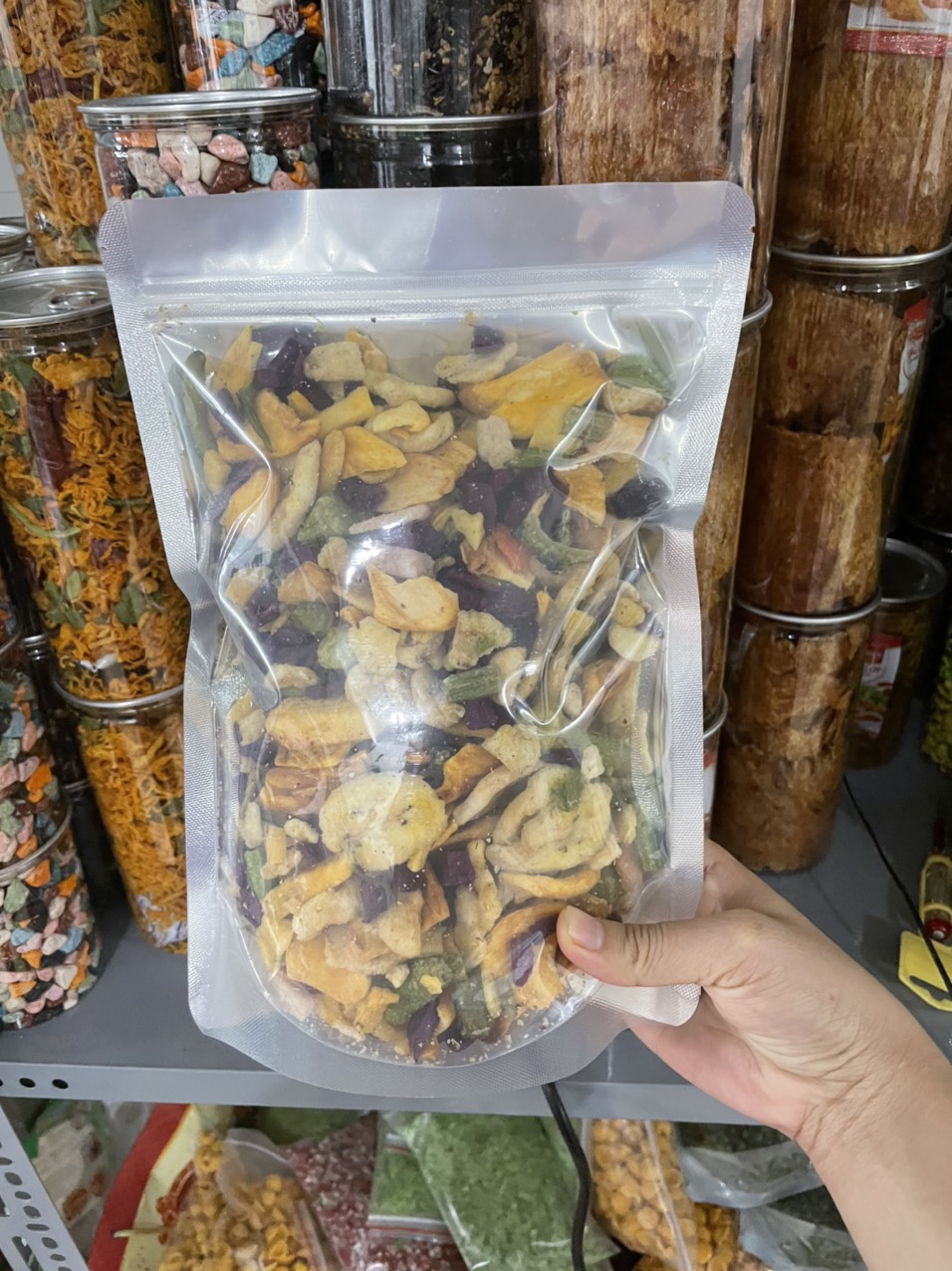 2kg Trái cây sấy thập cẩm vụn