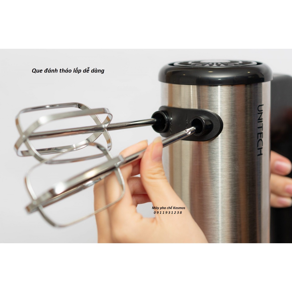 Máy đánh kem Chesee + đánh trứng Unitech HU-3110 (bảo hành 2 năm)