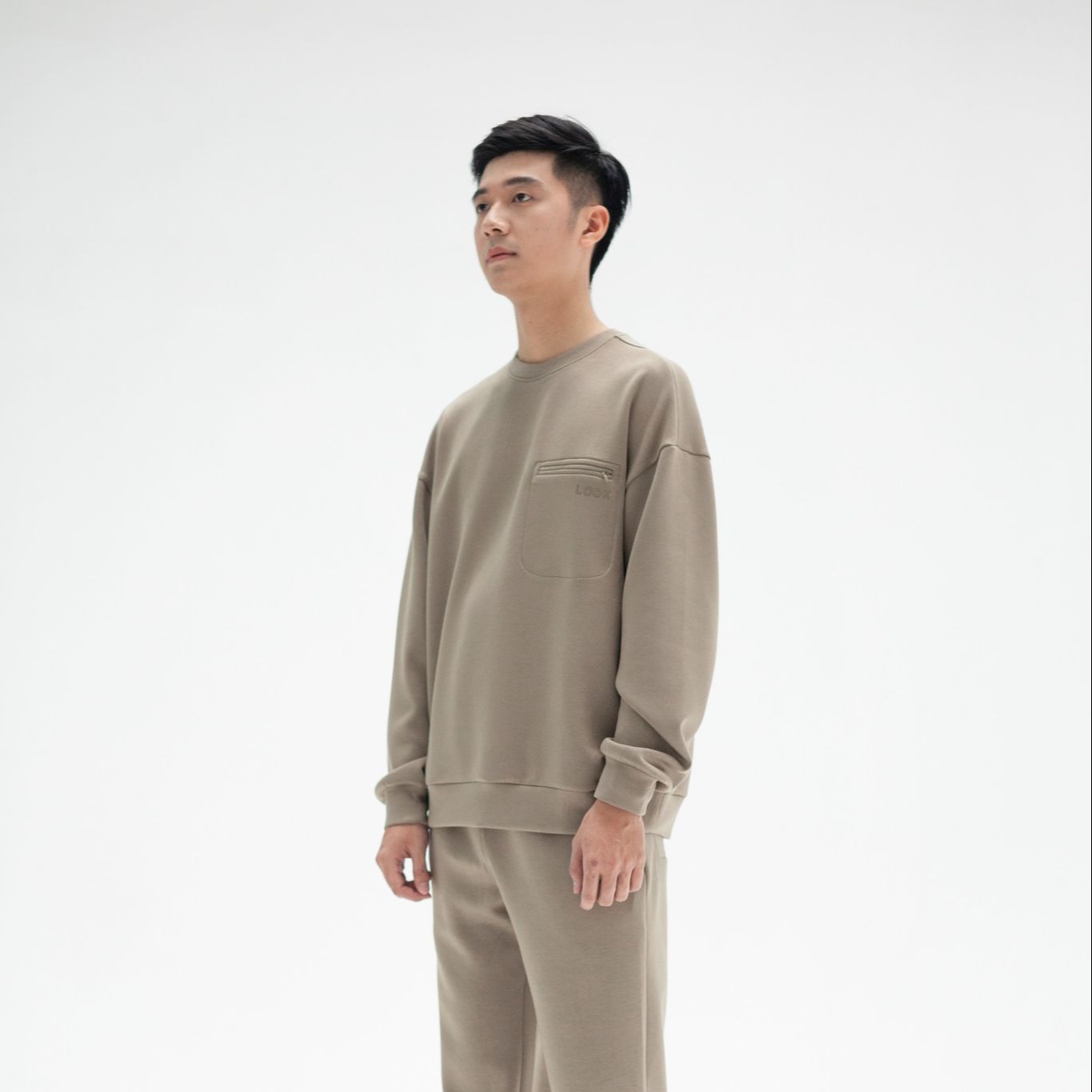 Áo sweater nỉ LOOK Soft Sweater
