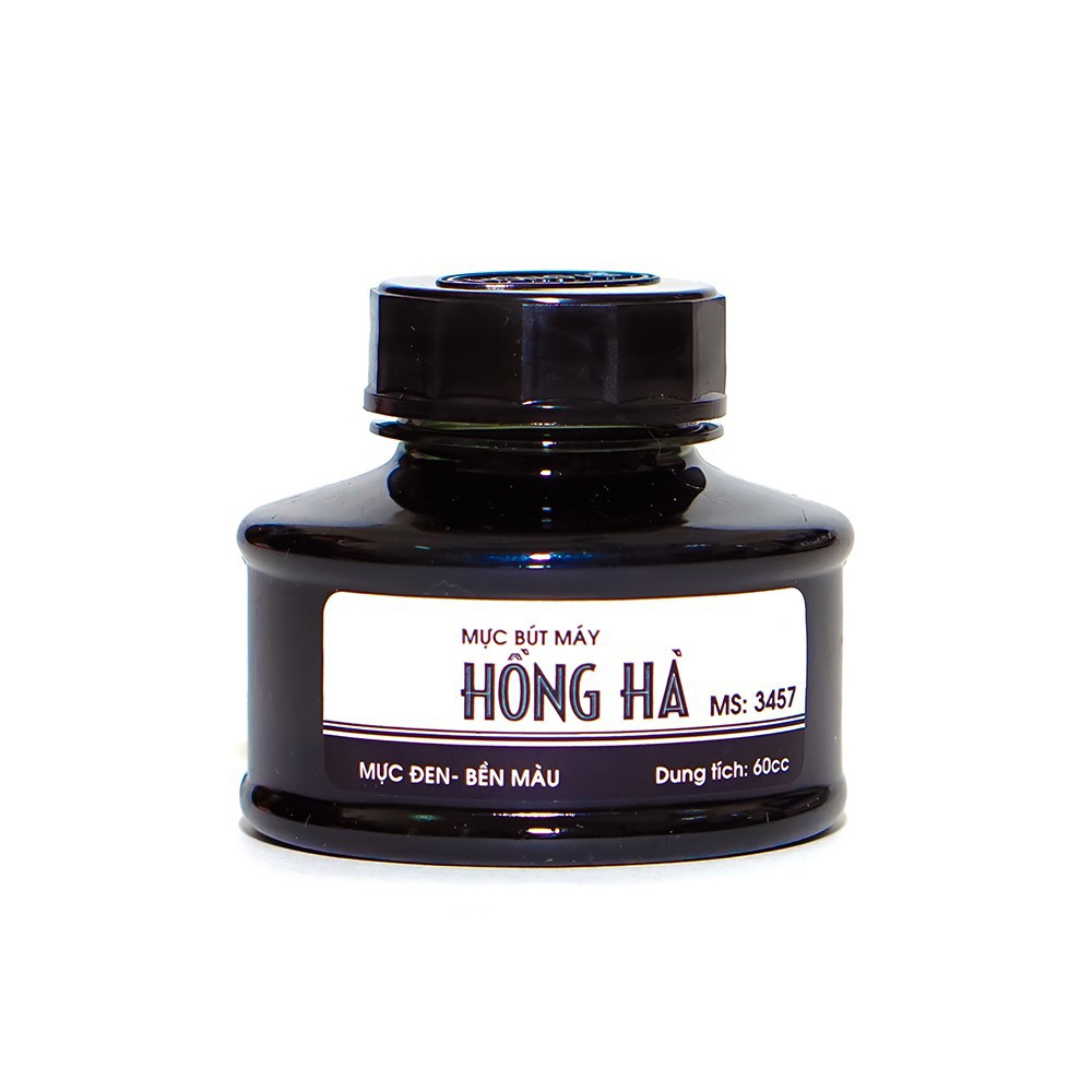 Mực lọ đen Hồng Hà 3457 - dành cho bút máy