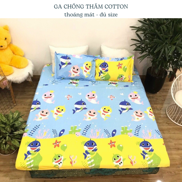 [XẢ HÀNG] - Ga chống thấm Cotton LOẠI 1