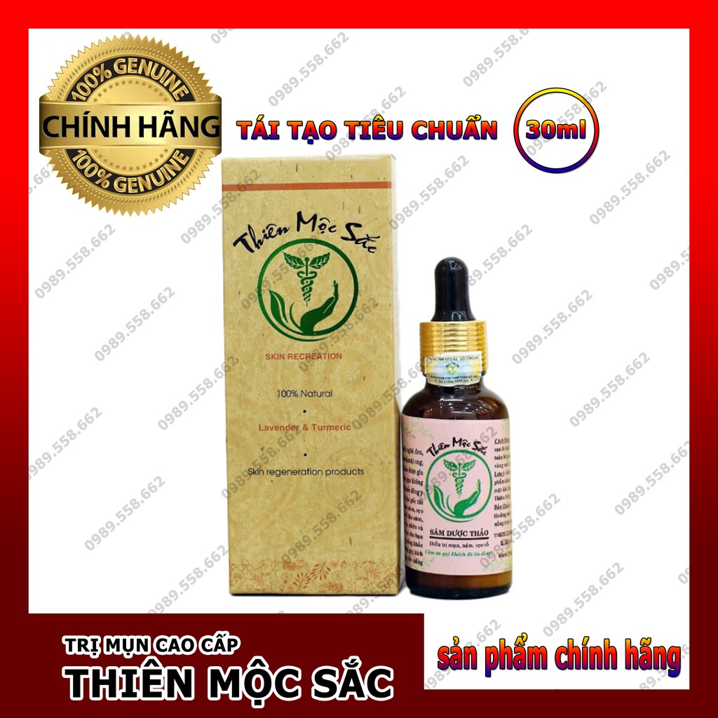 [HCM]Thiên Mộc Sắc dòng tiêu chuẩn 30ml 50ML 100ML
