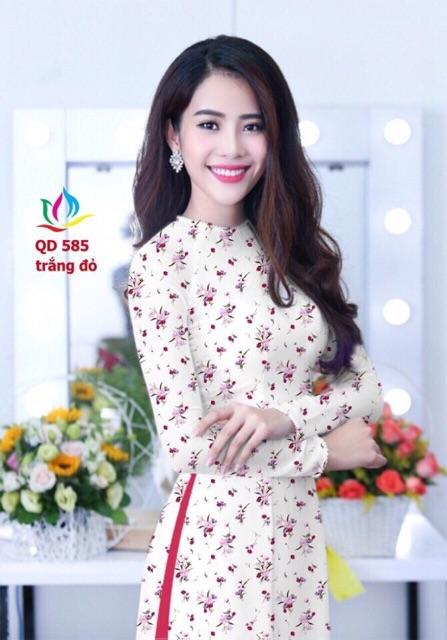 [HCM]Vải áo dài hoa nhí