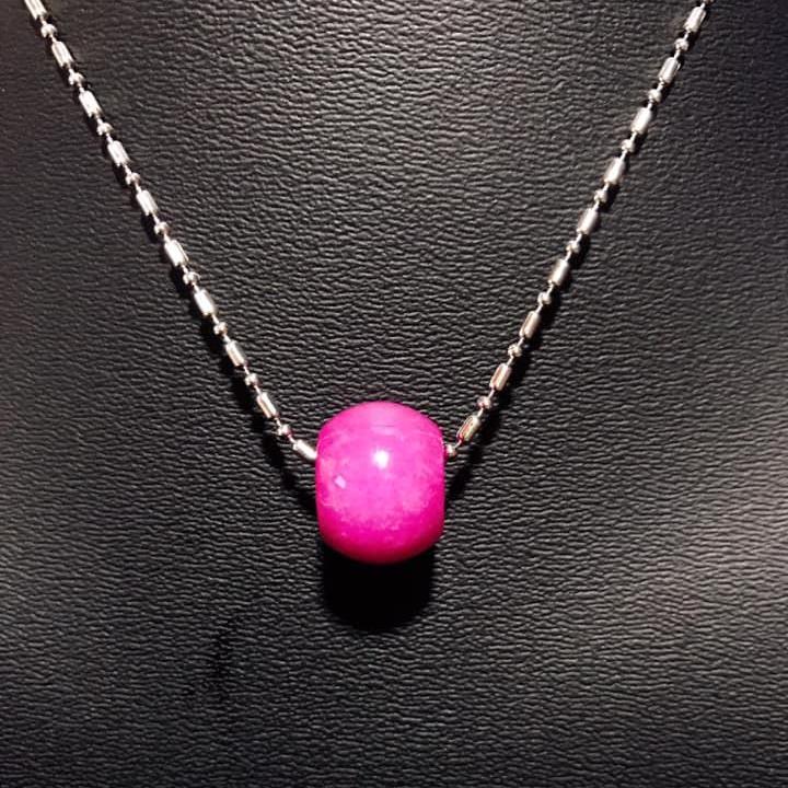 [HCM]LU THỐNG HỒNG RUBY TẶNG KÈM DÂY ĐEO- MẪU HỒNG SẬM
