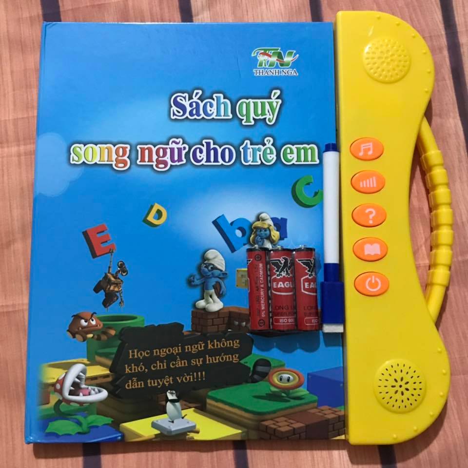 Sách điện tử song ngữ cho bé