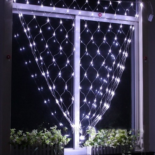 Dây Đèn Led Dạng Lưới Trang Trí Chống Nước 2x2m 3x3m