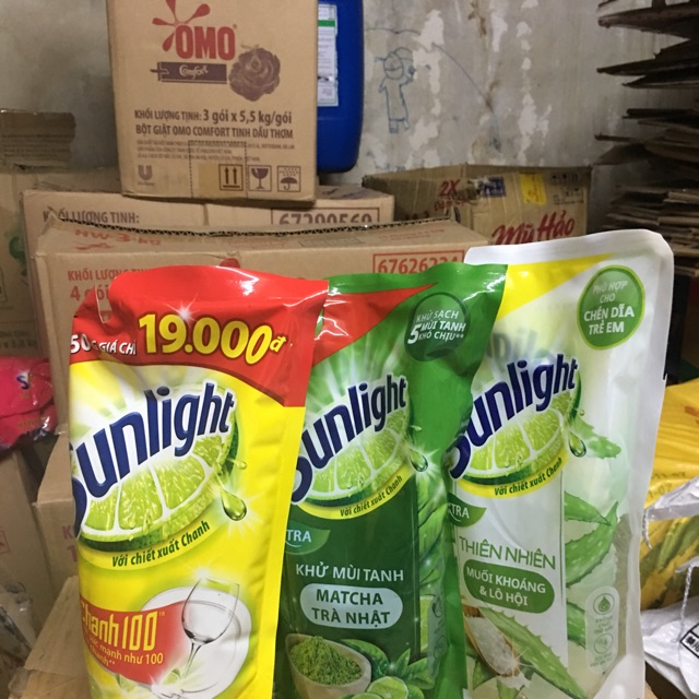Túi Rửa Chén Sunlight 750ML
