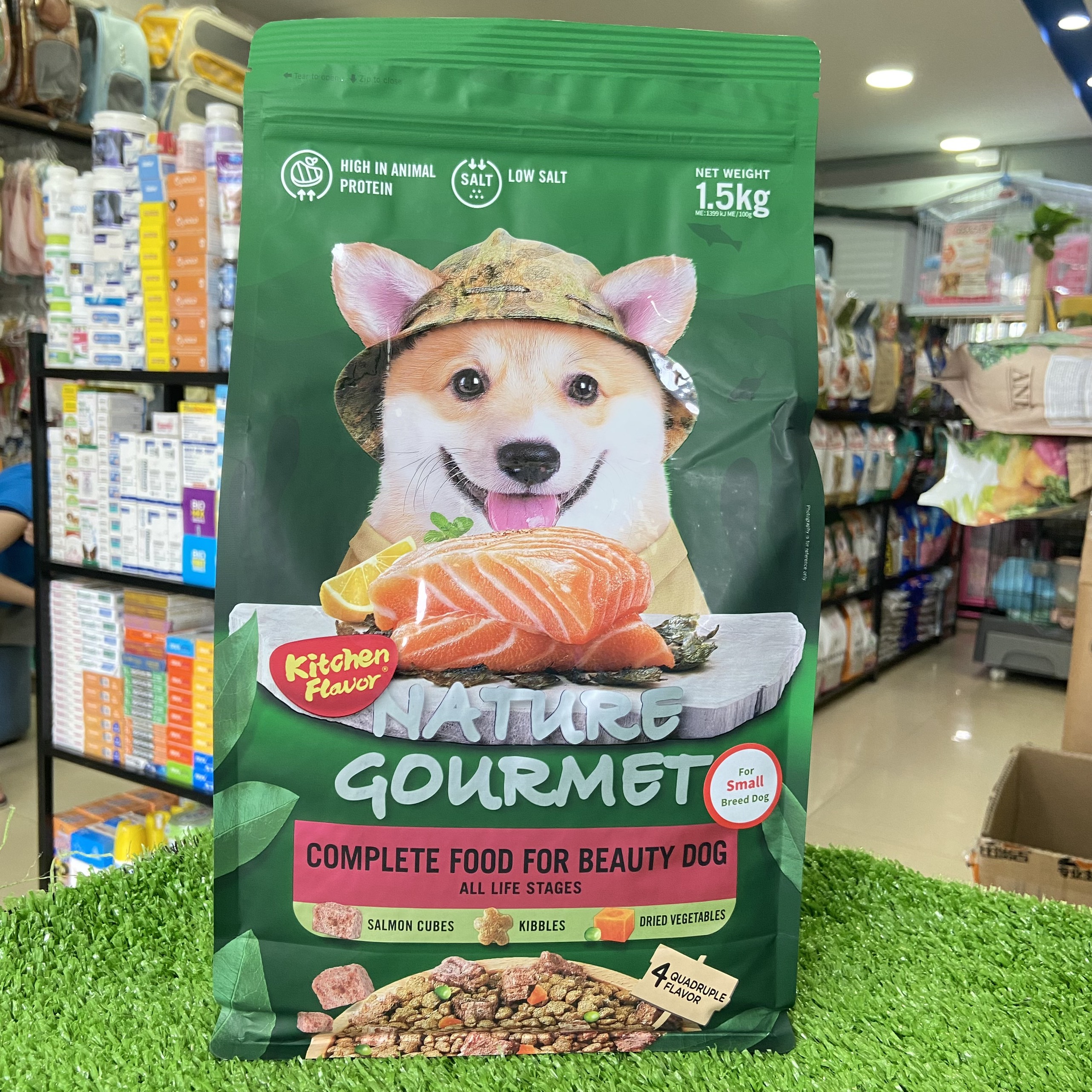 Thức ăn hạt kitchen flavor cho chó đủ lứa tuổi 1,5kg